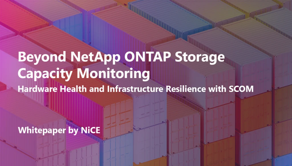 Beyond NetApp ONTAP Storage Capacity Monitoring